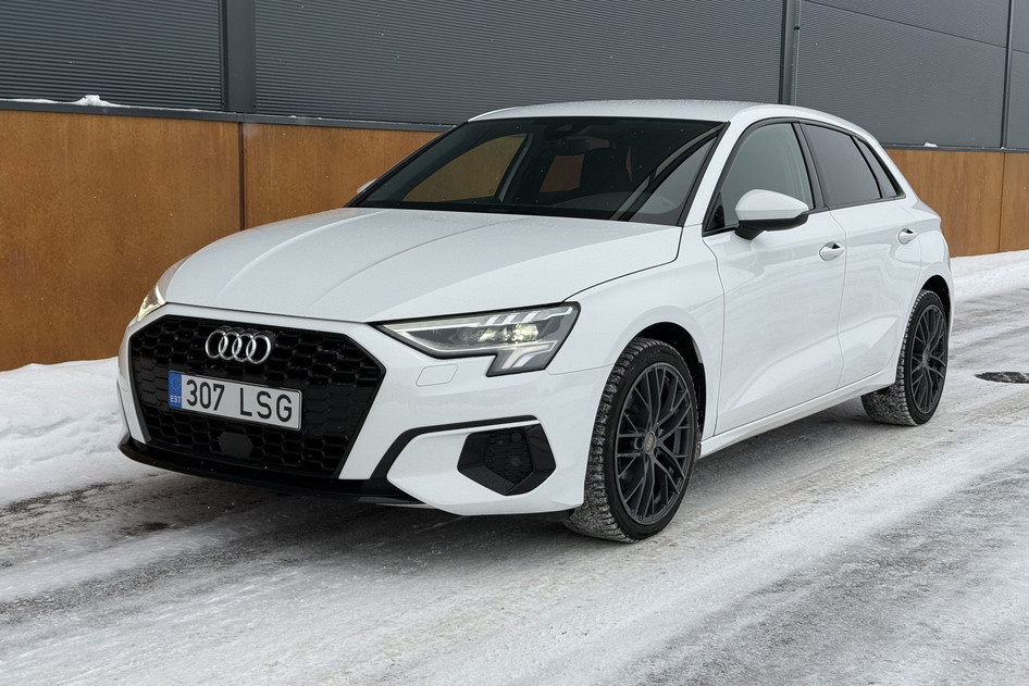 Audi A3, 2021, 1.5, 110 kW, hübriid (bensiin/elekter), automaat, esivedu