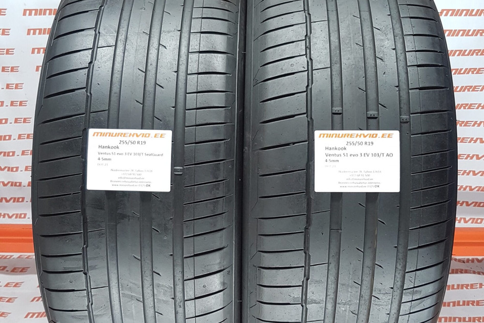 Used summer tire 255/50R19 Hankook Ventus S1 Evo 3 EV 103/T SealGuard