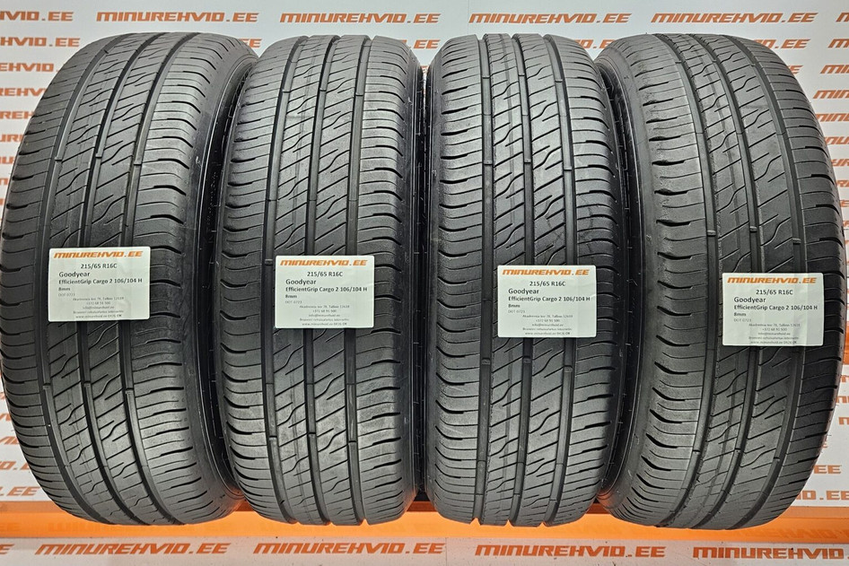 Kasutatud suverehv 215/65R16 GoodYear EfficientGrip Cargo 2 106/104 H 0723
