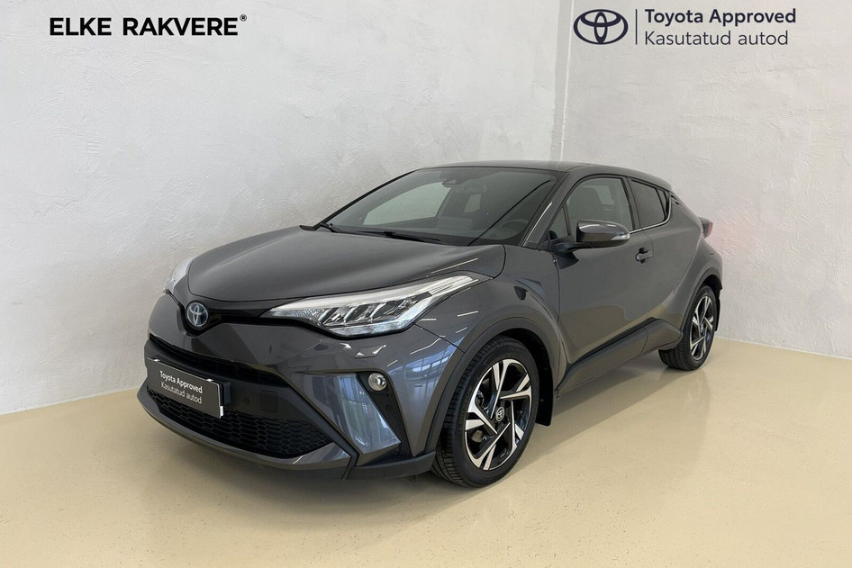 Toyota C-HR, 2022, 1.8, 72 kW, hübriid (bensiin/elekter), automaat, esivedu