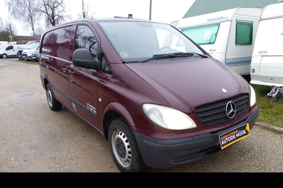 Mercedes-Benz Vito, 2007, 85 kW, diesel, manual, rear-wheel drive