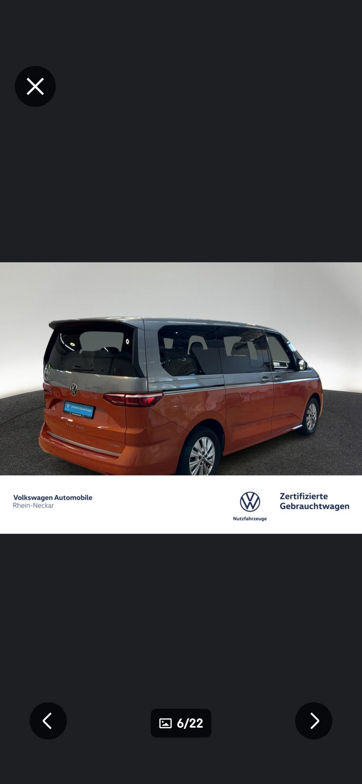 Volkswagen Multivan 2022, photo 2/10