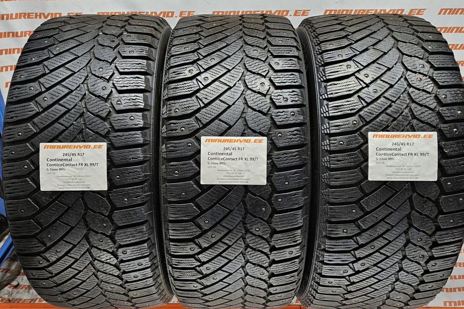 Used studless winter tire 215/60R16 Continental ContiWinterContact TS830P XL 99/H