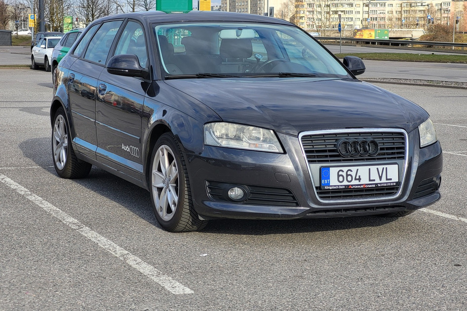Audi A3, 2009, 1.4, 92 kW, bensiin, manuaal, esivedu