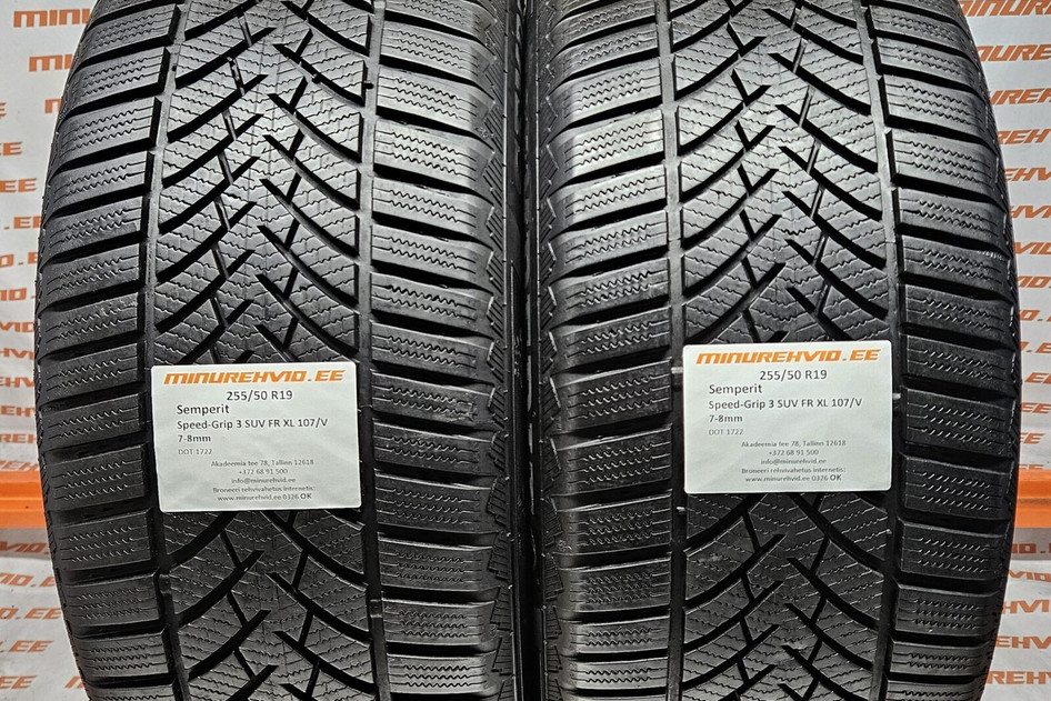 Used studless winter tire 255/50R19 Semperit Speed-Grip 3 SUV FR XL 107/V