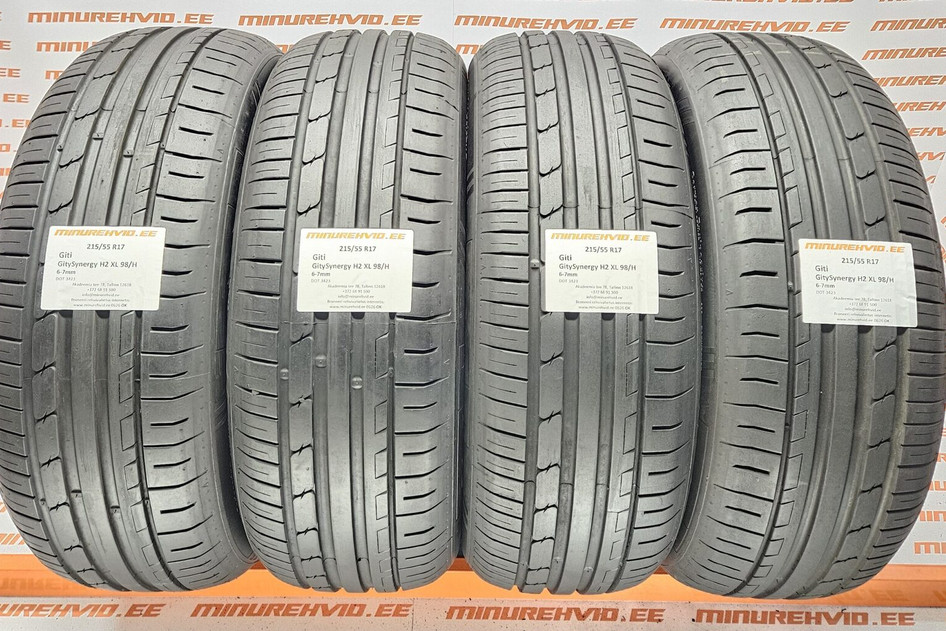 Kasutatud suverehv 215/55R17 Giti GitySynergy H2 XL 98/H