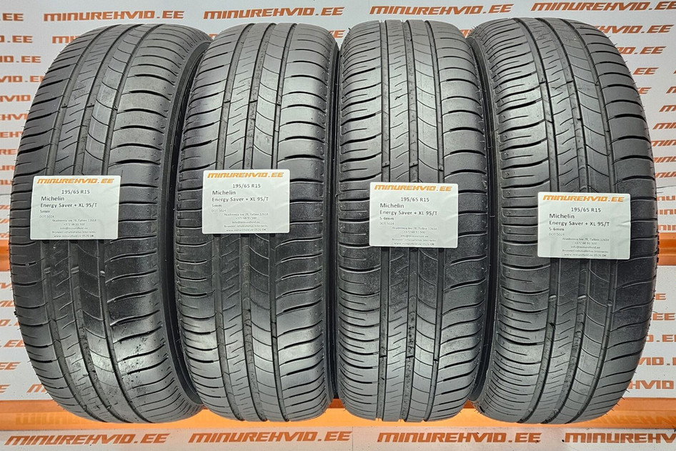 Used summer tire 195/65R15 Michelin Energy Saver + XL 95/T