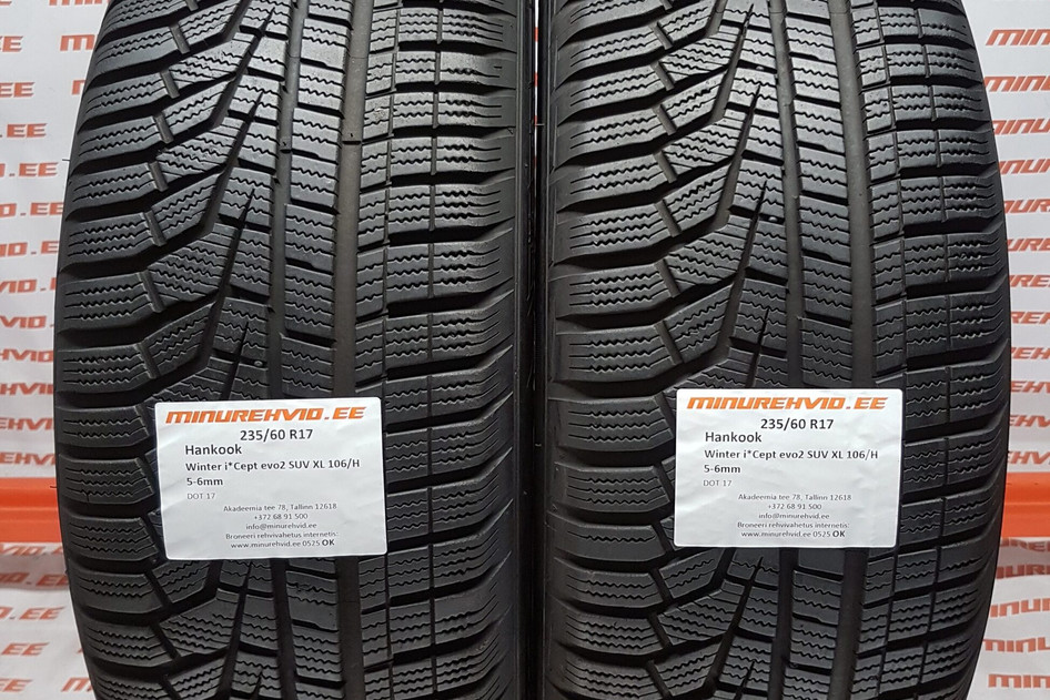 Used studless winter tire 235/60R17 Hankook Winter i*Cept Evo 2 SUV XL 106/H