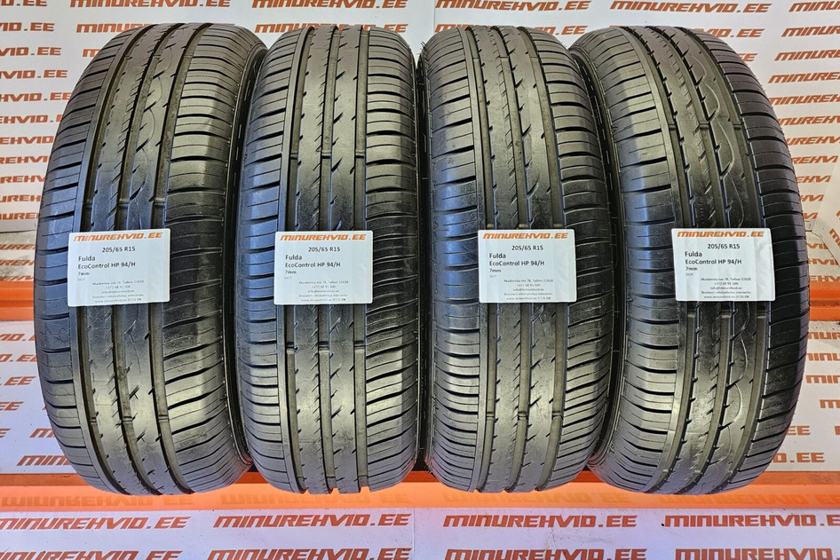 Used summer tire 205/65R15 Fulda EcoControl HP 94/H
