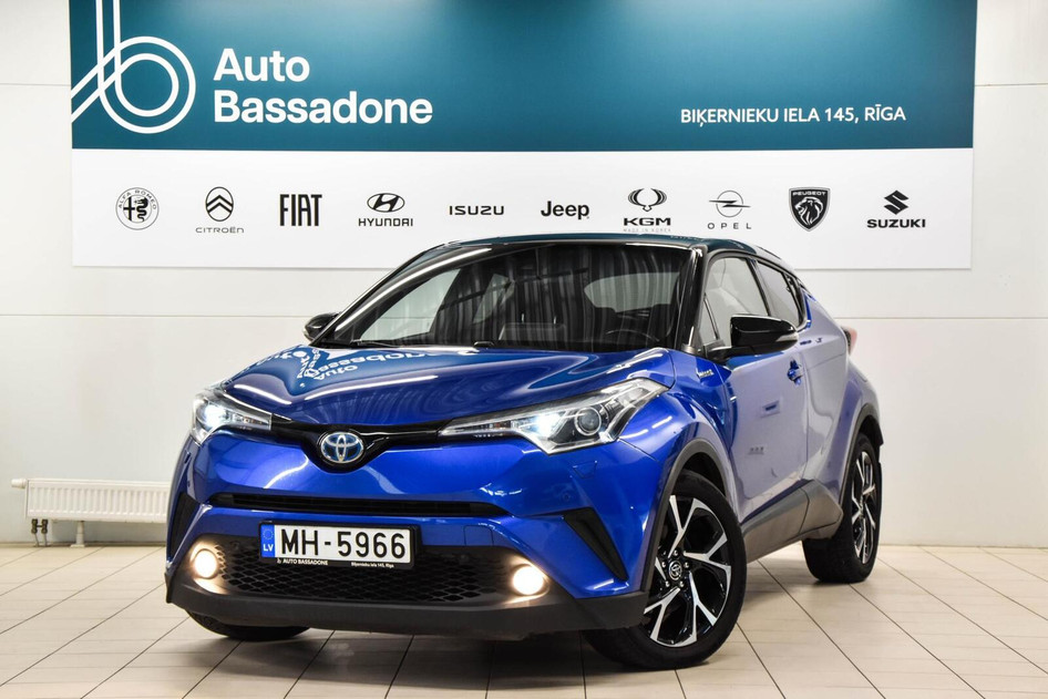 Toyota C-HR, 2019, 1.8, hübriid (bensiin/elekter), automaat, esivedu