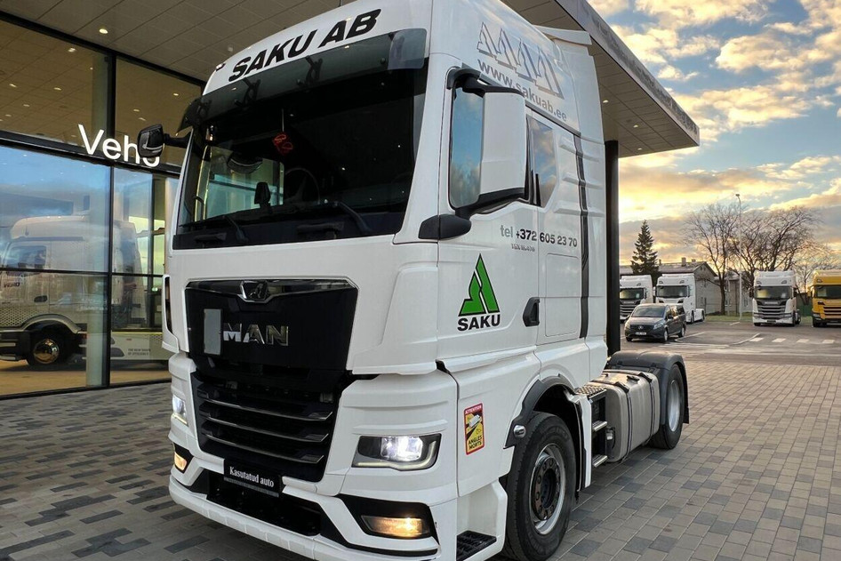 MAN TGX, 2021, 12.4, 346 kW, dīzelis, manuālā, aizmugurējā piedziņa