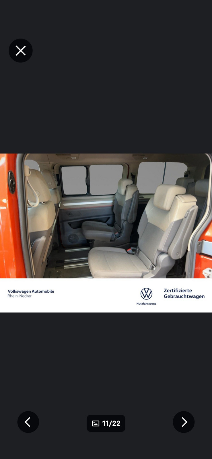 Volkswagen Multivan 2022, photo 6/10