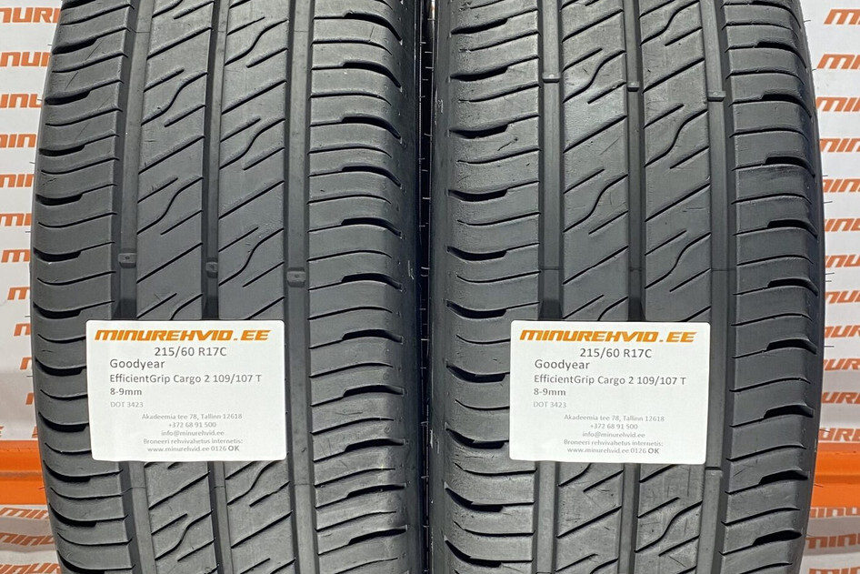 Used summer tire 215/60R17 GoodYear EfficientGrip Cargo 2 109/107 T 3423