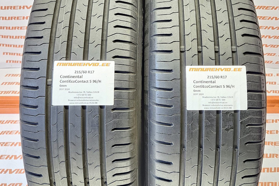 Kasutatud suverehv 215/60R17 Continental ContiEcoContact 5 96/H 1024