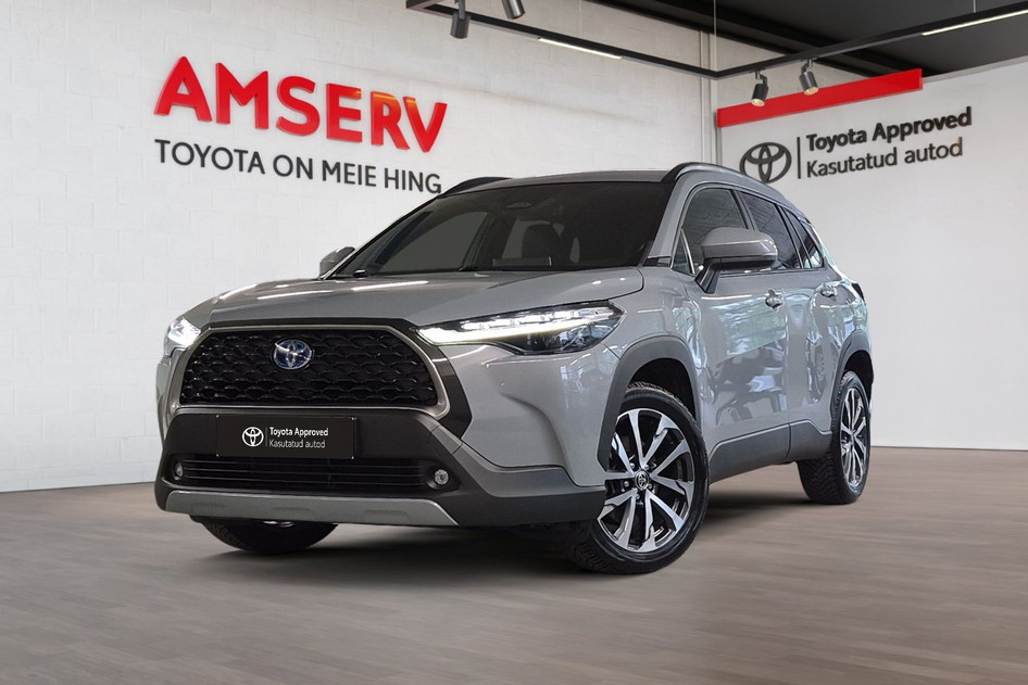 Toyota Corolla Cross, 2023, 1.8, 72 kW, hübriid (bensiin/elekter), automaat, esivedu