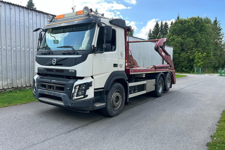 Volvo FMX 450 6X2 JOAB 2 CONTAINER, 2014, 338 kW, diisel, automaat