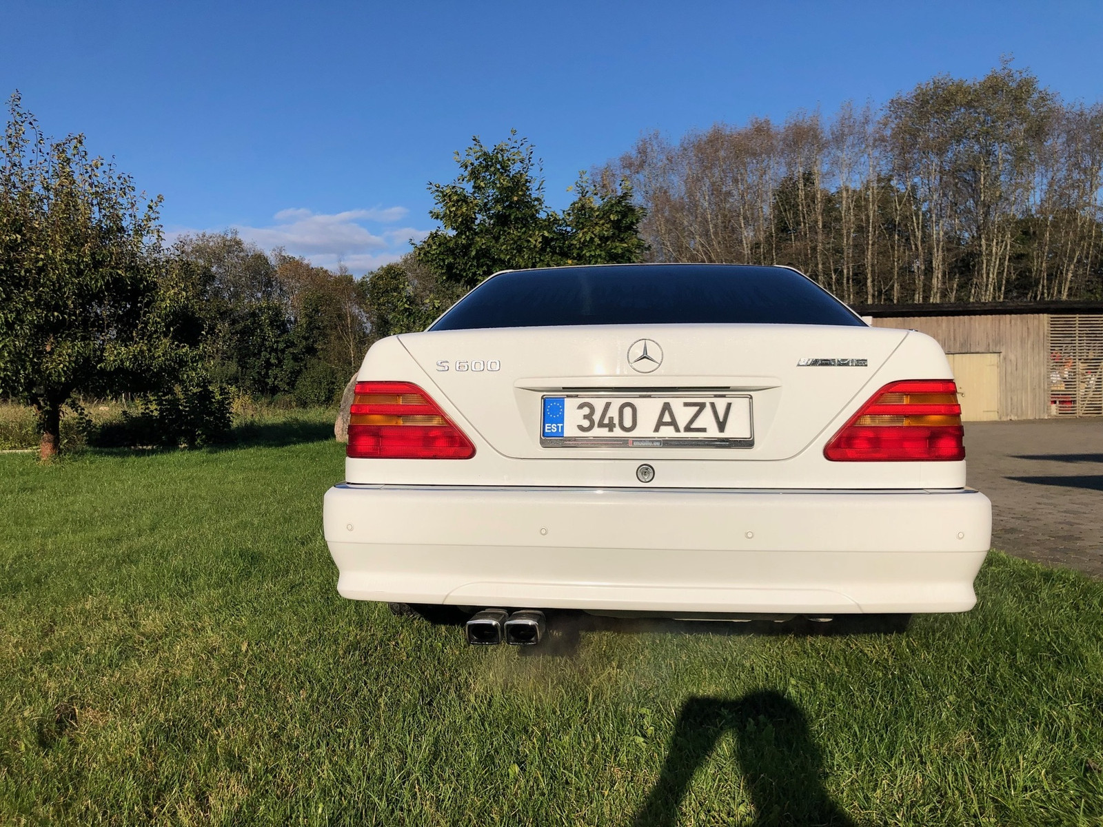 Mercedes-Benz CL 600 1995, photo 6/9