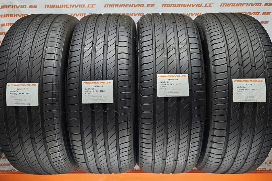 Used summer tire 225/55R18 Michelin Primacy 4 FR XL 102/V 0921