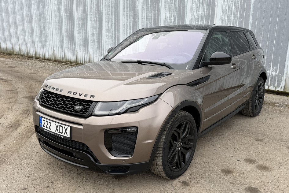 Land Rover Range Rover Evoque, 2016, 2.0, 132 kW, diisel, automaat, nelikvedu