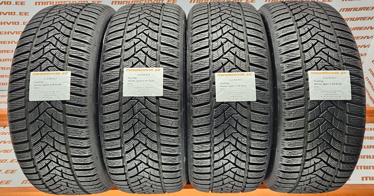 Winter Dunlop Maxx 0 215⁄55R17 94T 215⁄50R17 91Q : 1 Tire 
