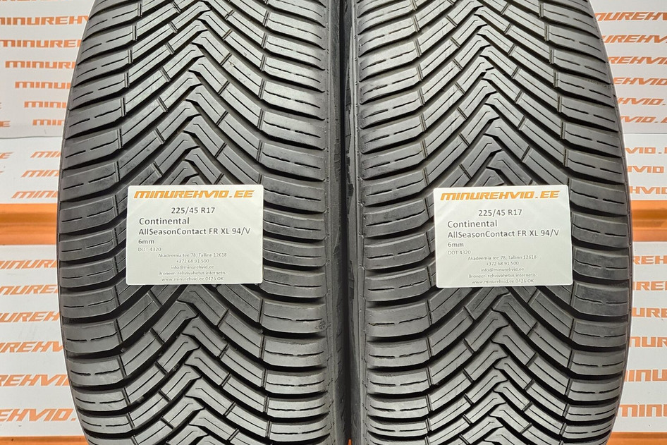 Kasutatud suverehv 225/45R17 Continental AllSeasonContact FR XL 94/V