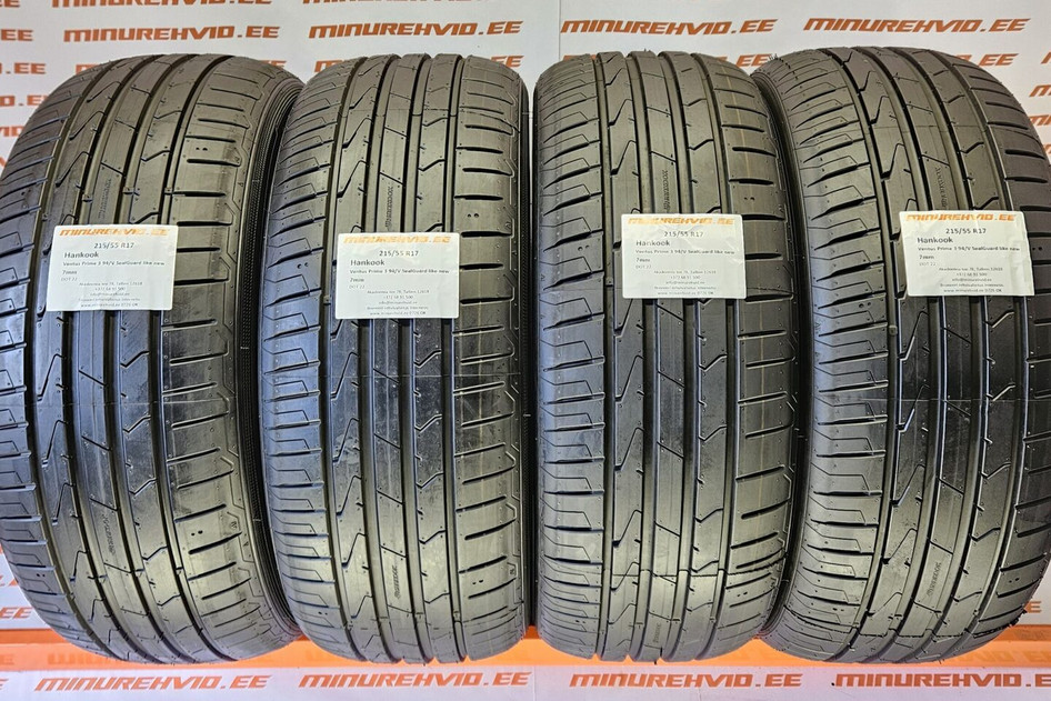 Kasutatud suverehv 215/55R17 Hankook Ventus Prime 3 94/V SealGuard like new 22