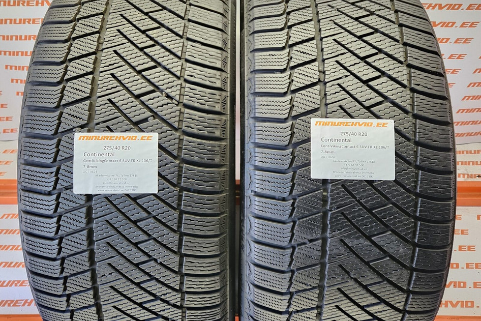 Used studless winter tire 275/40R20 Continental ContiVikingContact 6 SUV FR XL 106/T