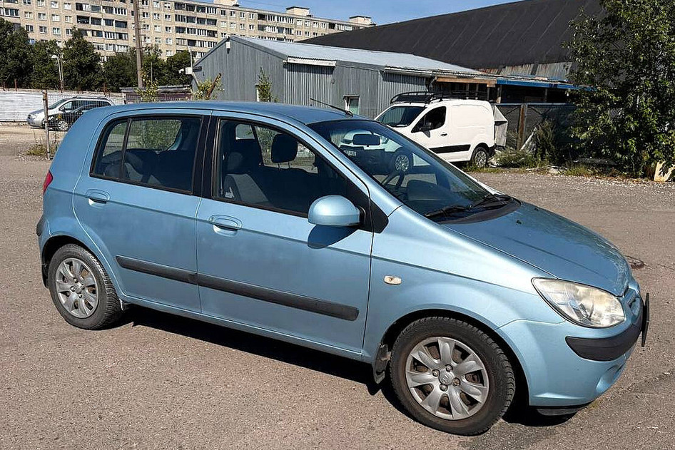 Hyundai Getz, 2007, 1.4, 71 kW, bensiin, automaat, esivedu