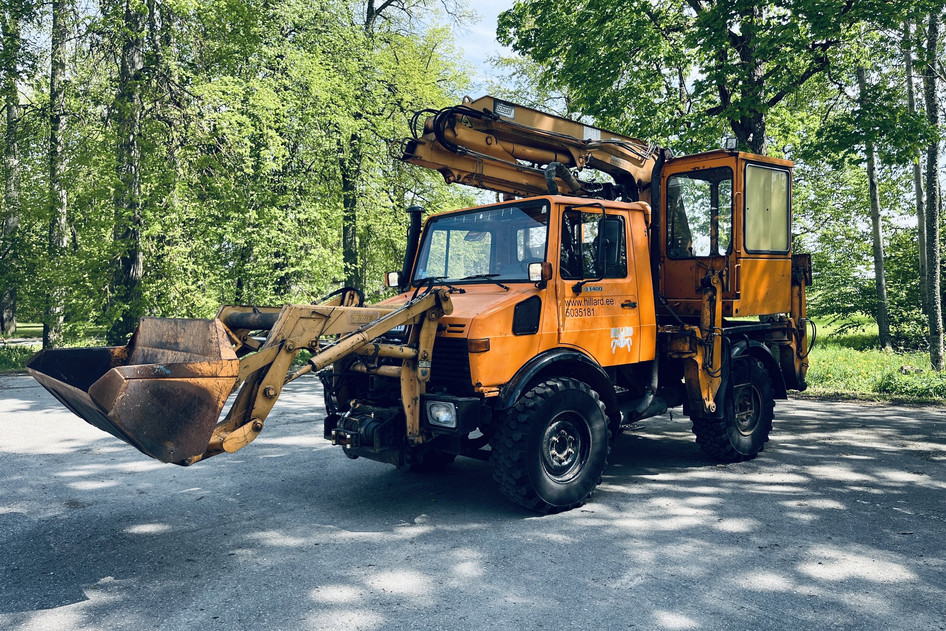 Mercedes-Benz UNIMOG U1400, 1995, 6.0, 100 kW, дизель, механическая, полный привод