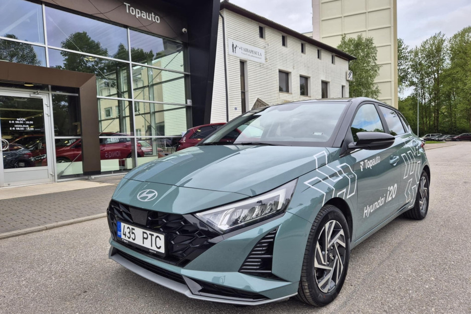 Hyundai i20, 2024, 1.0, 88.3 kW, hübriid (bensiin/elekter), automaat, esivedu