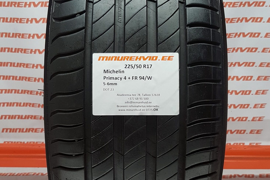Kasutatud suverehv 225/50R17 Michelin Primacy 4 + FR 94/W