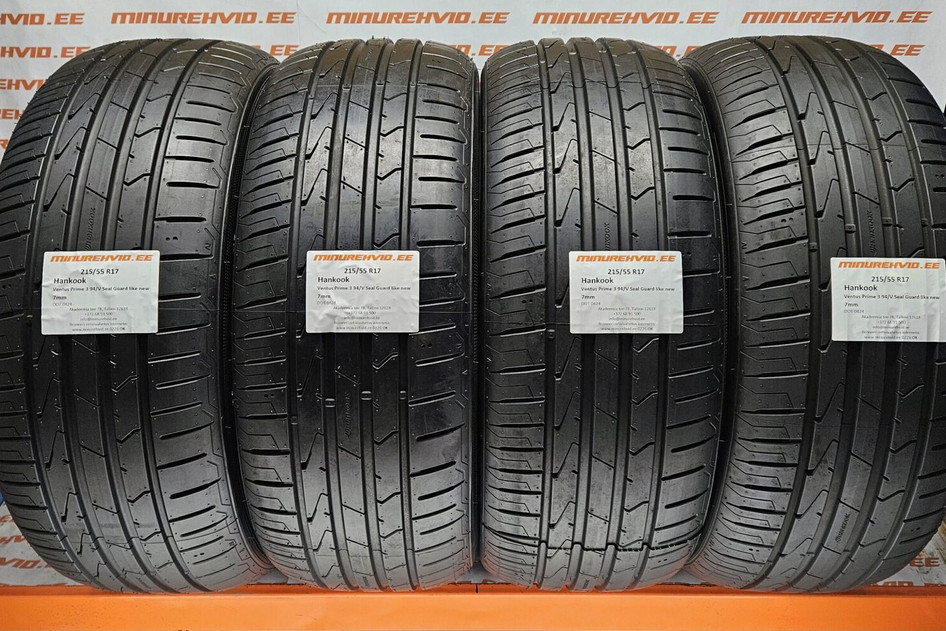 Used summer tire 215/55R17 Hankook Ventus Prime 3 94/V Seal Guard like new