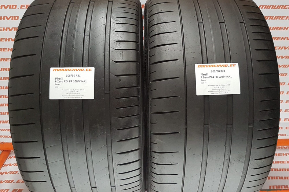 Kasutatud suverehv 305/30R21 Pirelli P Zero PZ4 FR 100/Y NA1