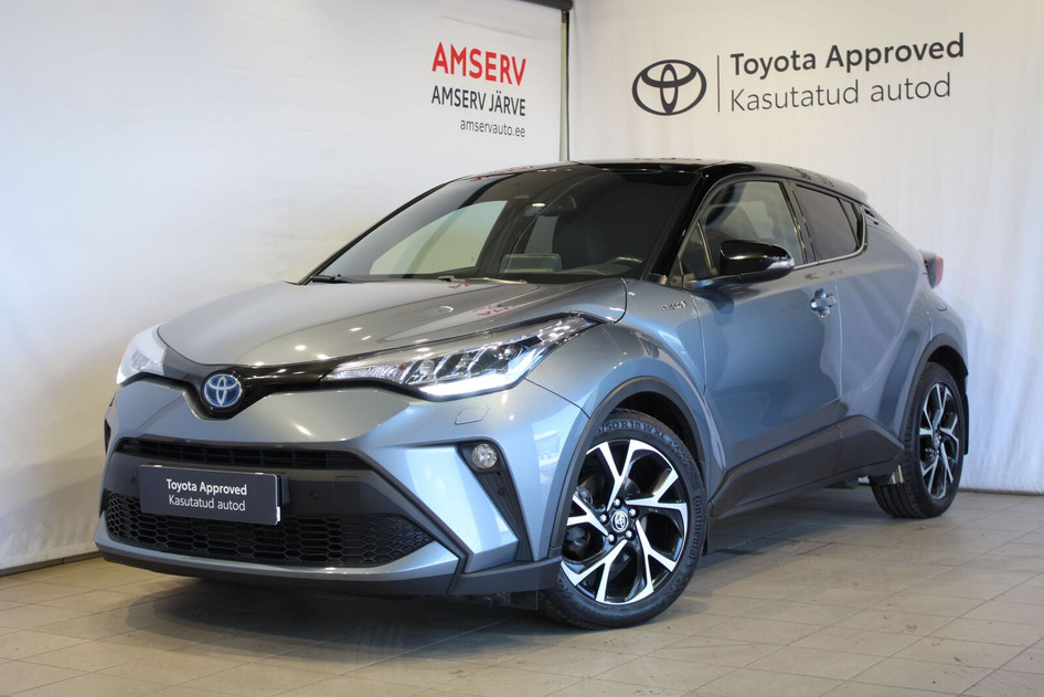 Toyota C-HR, 2021, 1.8, 72 kW, hübriid (bensiin/elekter), automaat, esivedu