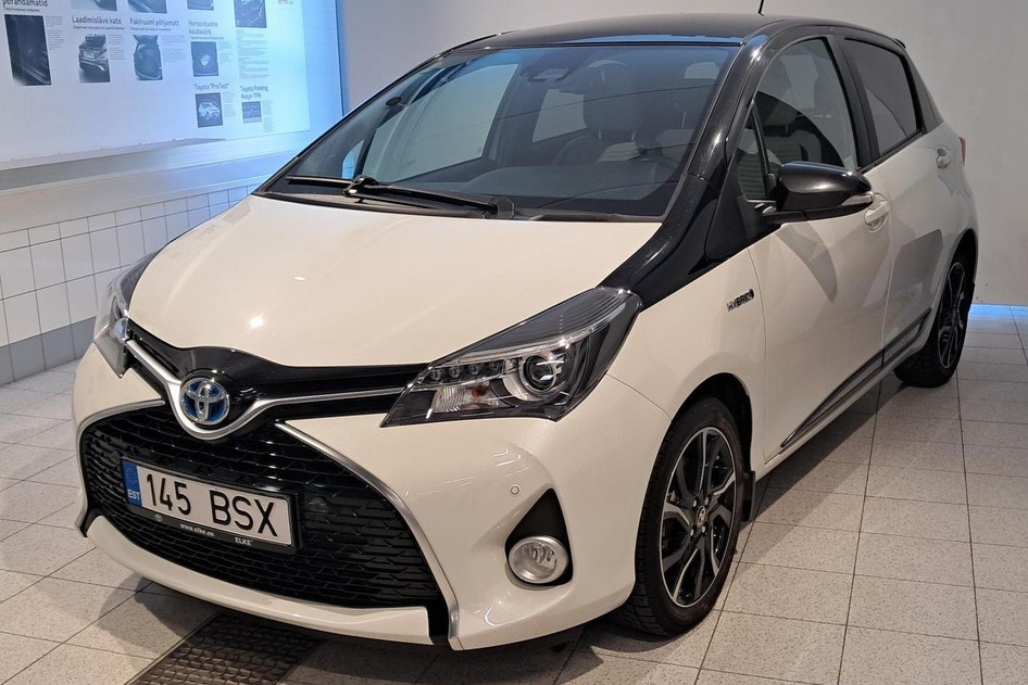 Toyota Yaris, 2016, 1.5, 54 kW, hübriid (bensiin/elekter), automaat, esivedu