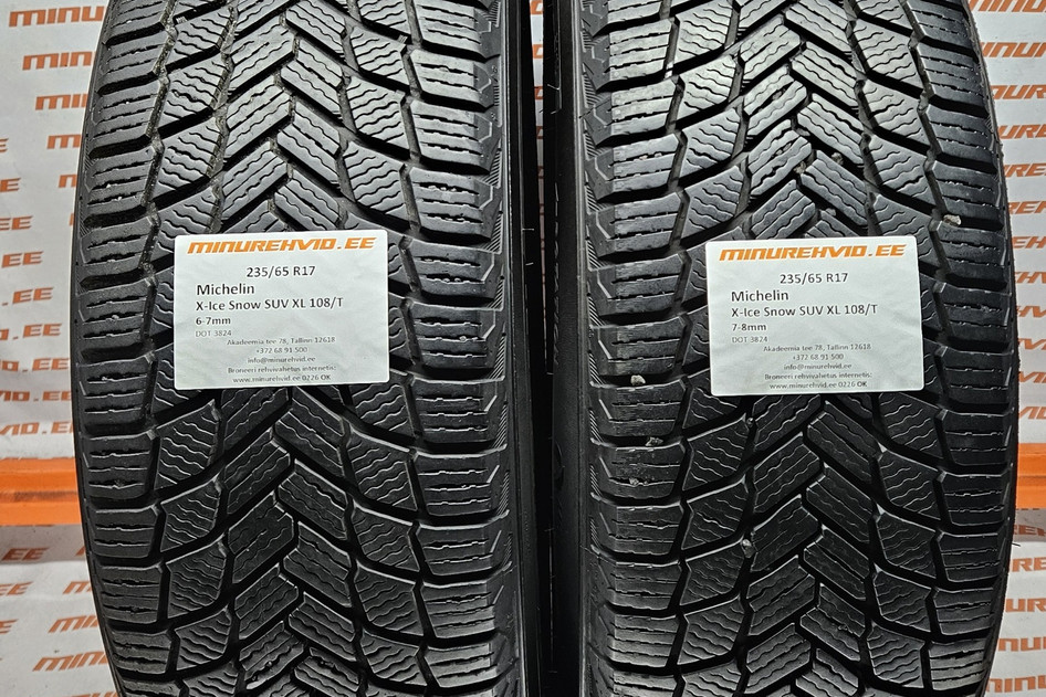 Used studless winter tire 235/65R17 Michelin X-Ice Snow SUV XL 108/T