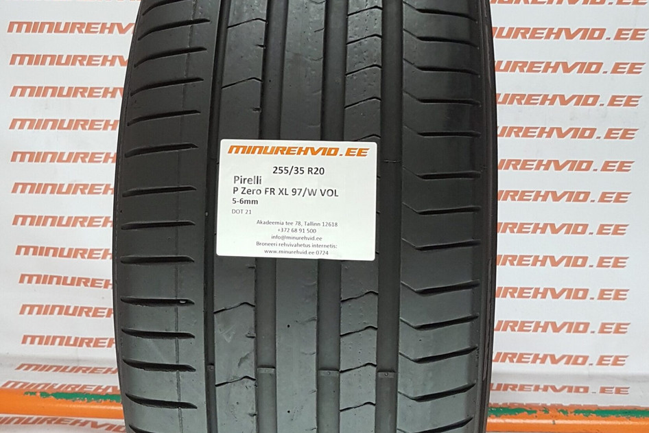 Kasutatud suverehv 255/35R20 Pirelli P Zero PZ4 FR XL 97/W VOL