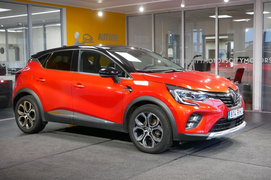 Renault Captur, 2023, 1.6, 69 kW, hübriid (bensiin/elekter), automaat, esivedu