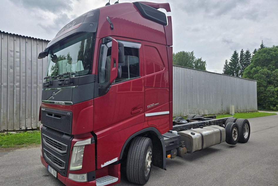 Volvo FH500 6X2 CHASSY PTO, 2017, 12.8, 375 kW, diesel, automatic