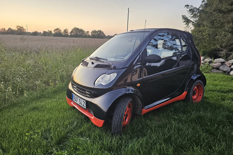Smart SMART CABRIO, 2002, 0.8, 30 kW, diisel, automaat, tagavedu