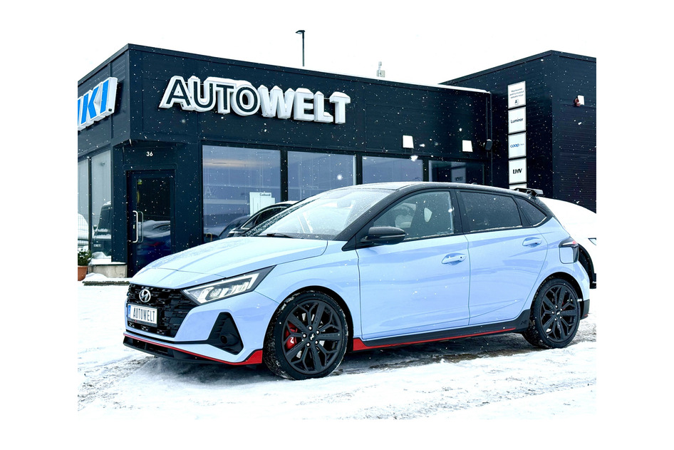 Hyundai i20, 2022, 1.6, 150 kW, bensiin, manuaal, esivedu