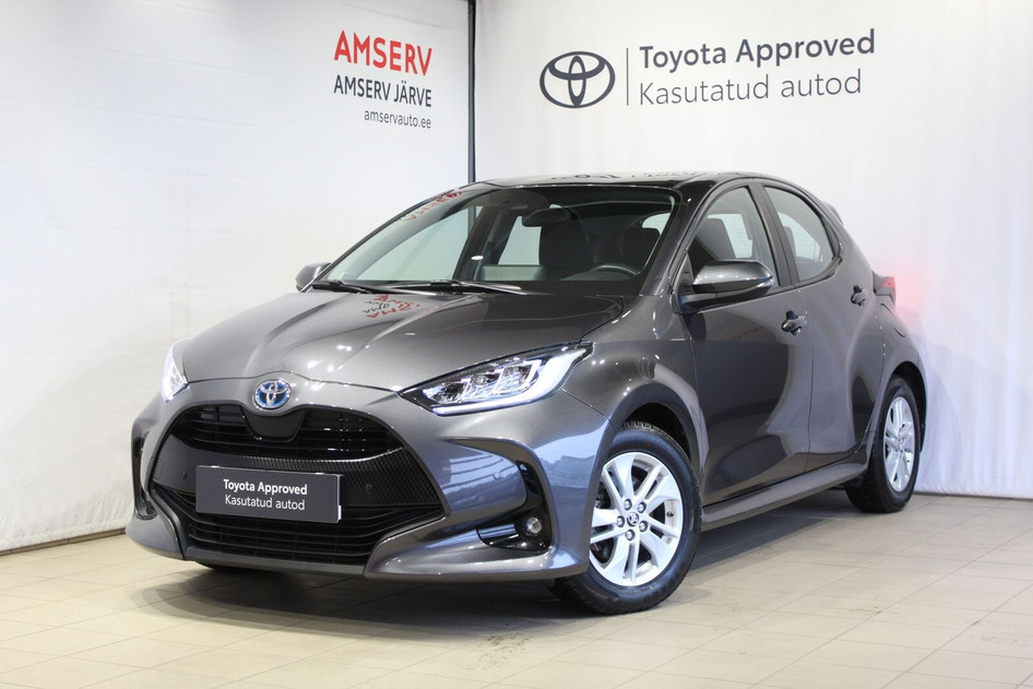 Toyota Yaris, 2022, 1.5, 68 kW, hübriid (bensiin/elekter), automaat, esivedu