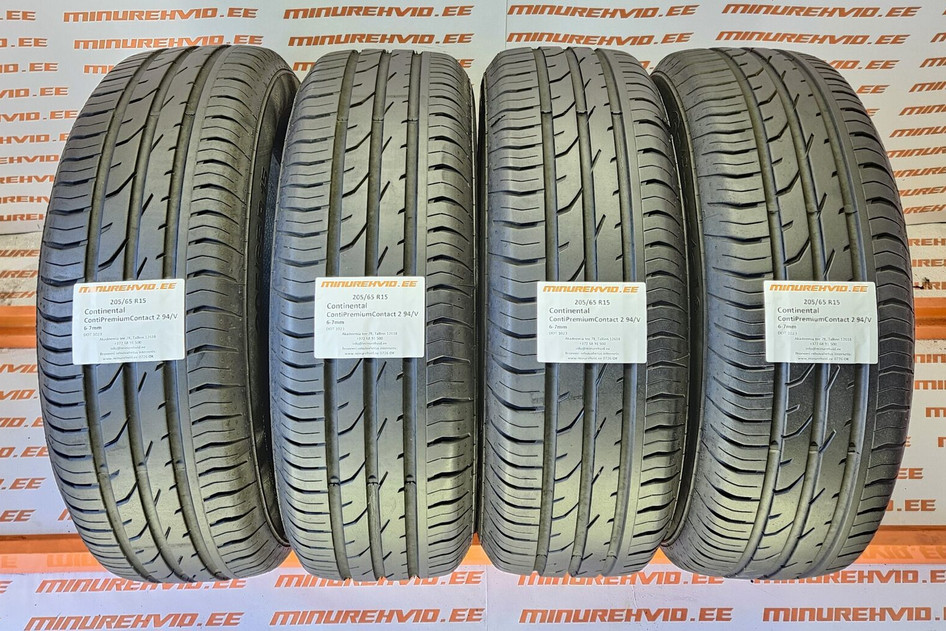 Used summer tire 205/65R15 Continental ContiPremiumContact 2 94/V