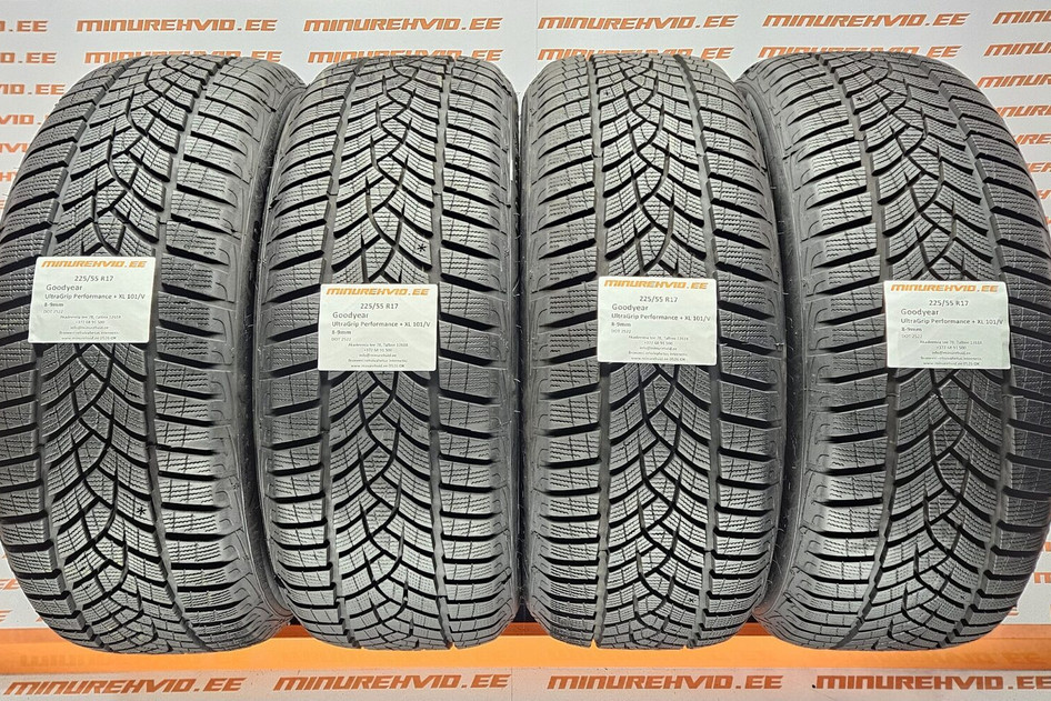 Kasutatud lamellrehv 225/55R17 GoodYear UltraGrip Performance + XL 101/V