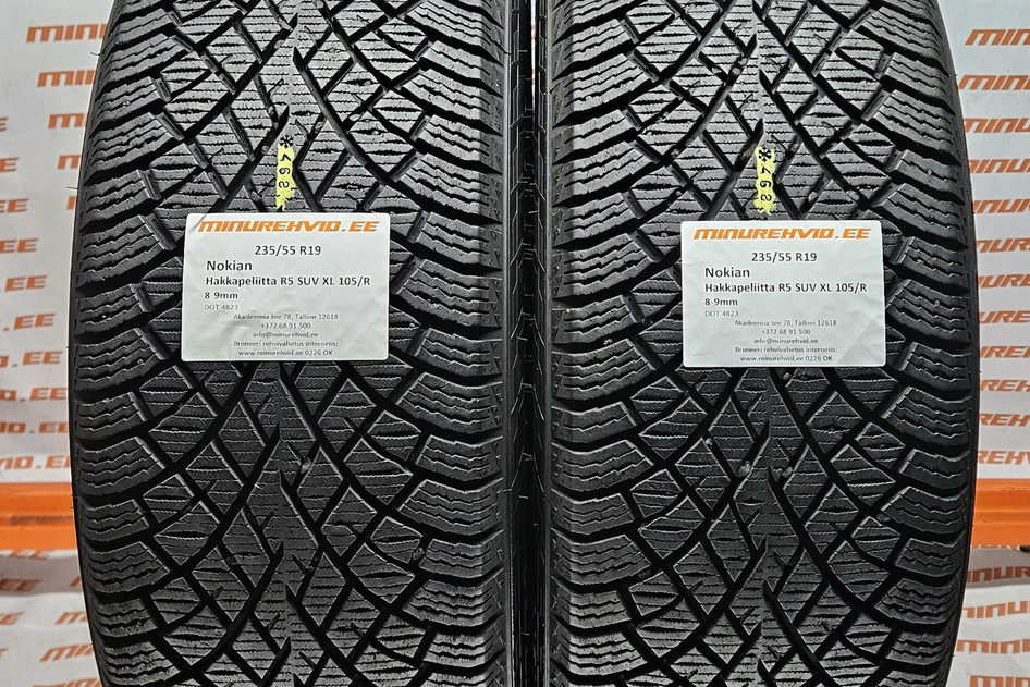 Naudota studless winter tire 235/55R19 Nokian Hakkapeliitta R5 SUV XL 105/R