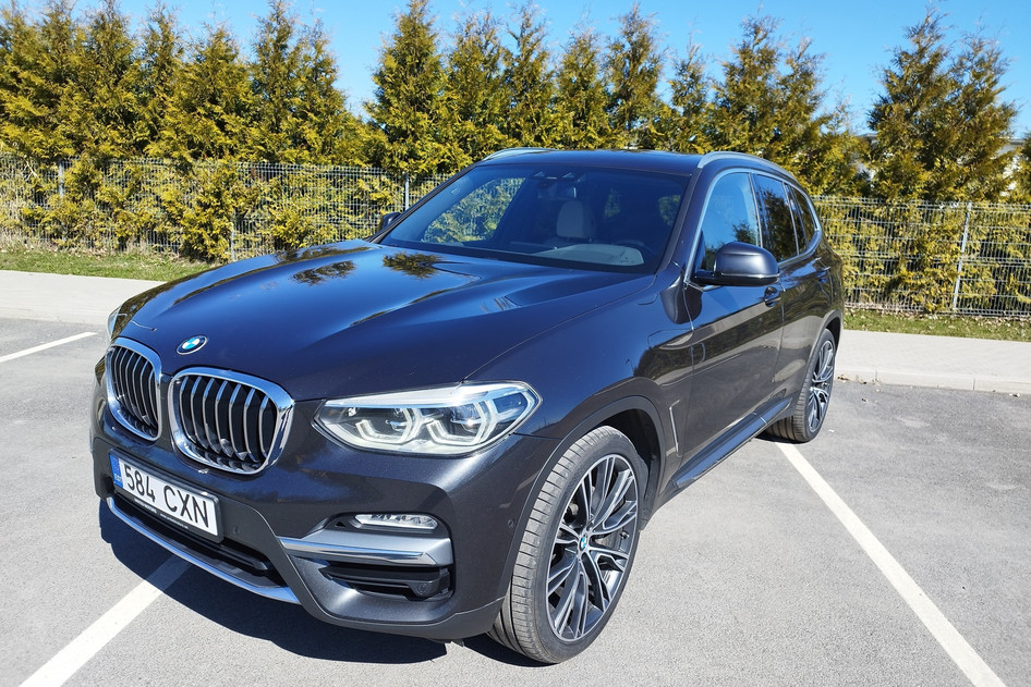 BMW X3, 2019, 3.0, 195 kW, dyzelinas, automatinė, visų varomųjų ratų pavara