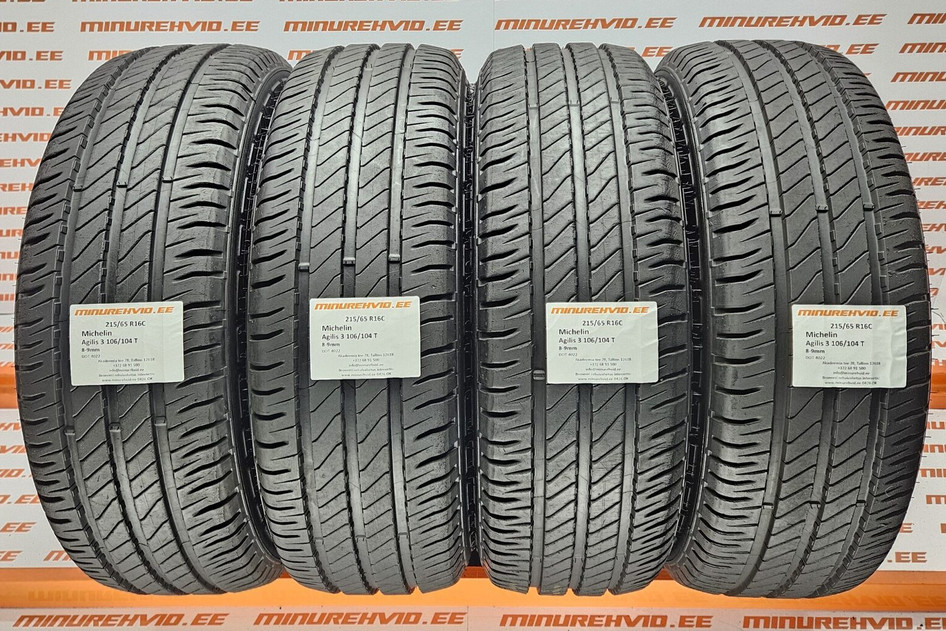 Kasutatud suverehv 215/65R16 Michelin Agilis 3 106/104 T 4022