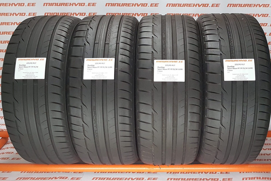Kasutatud suverehv 225/45R17 Dunlop Sport Maxx RT FR 91/W