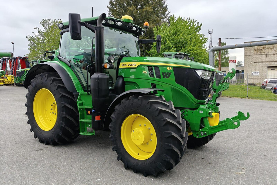 John Deere 6R 155, 6.8, 114 kW, diesel, automatic, four-wheel drive