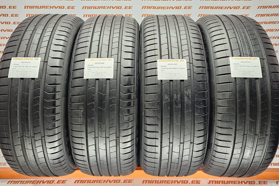 Used summer tire 245/45R20 Pirelli P Zero PZ4 VOL PNCS XL 103/W